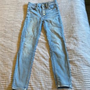 American Eagle Super high rise jeggings